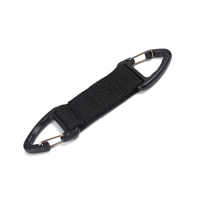 DRAGOWA TACTICAL Wendekarabiner BaseCamp, schwarz