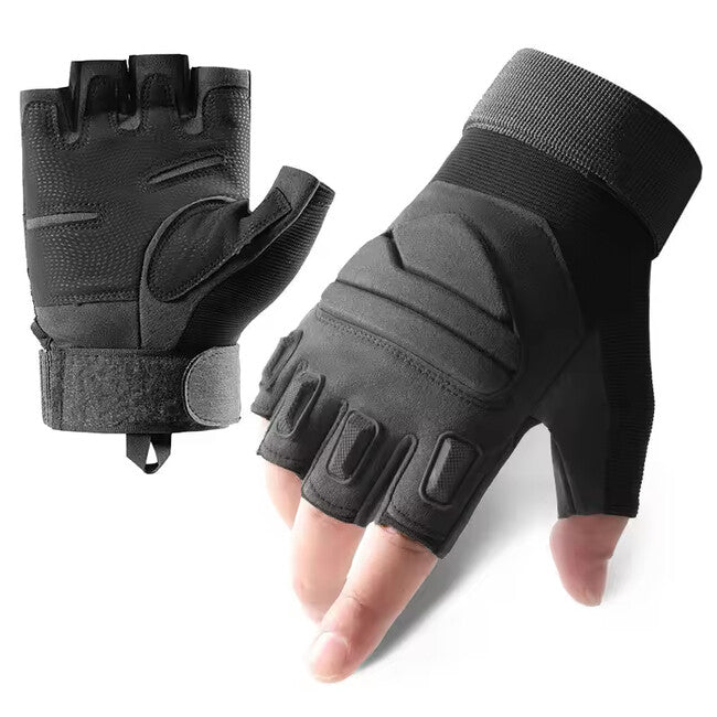 DRAGOWA TACTICAL Yankee kurze taktische handschuhe, schwarz