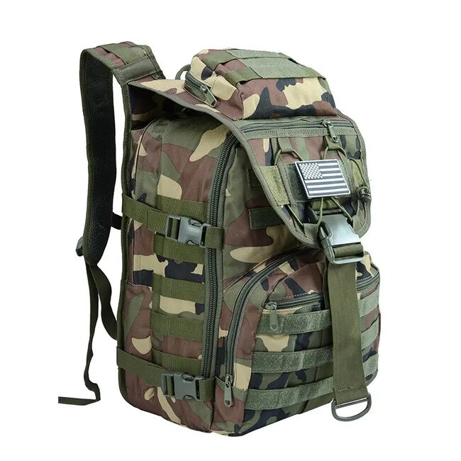 DRAGOWA TACTICAL taktischen Rucksack 35L, Dschungel camo