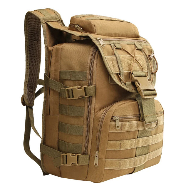 DRAGOWA TACTICAL taktischer Rucksack 35L, khaki