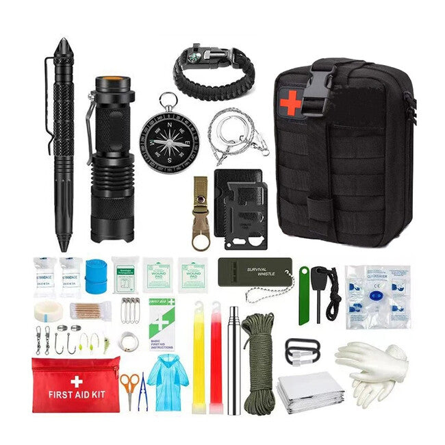 DRAGOWA TACTICAL Erste-Hilfe-Set Fjord, schwarz
