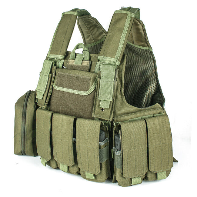 DRAGOWA TACTICAL Taktische Schwerlastweste, oliv