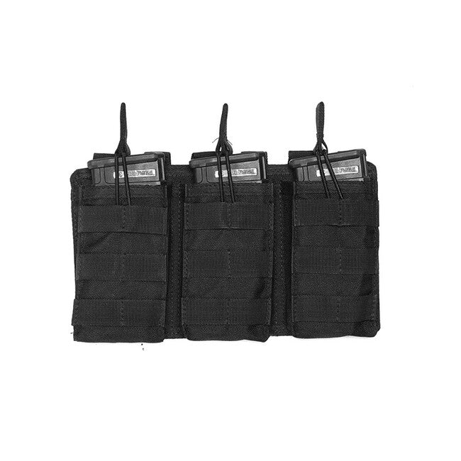 DRAGOWA TACTICAL Dreifach-Mag-tasche, schwarz