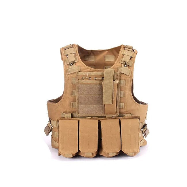 DRAGOWA TACTICAL Military Heavy Duty Weste, Coyote