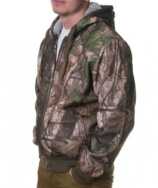 Loshan Sweatshirt Sidney zateplena, real tree