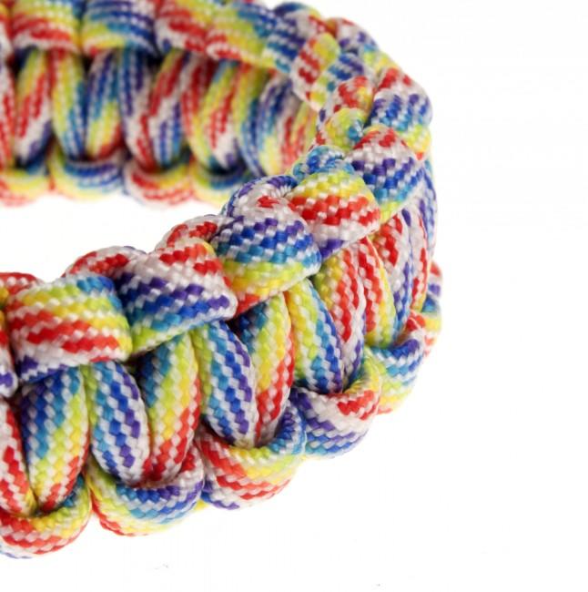 O&T Armband paracord Kunststoff- pracka, happy day