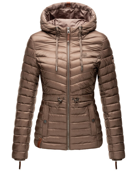 Marikoo ANIYAA damen-Übergangsjacke, taupe