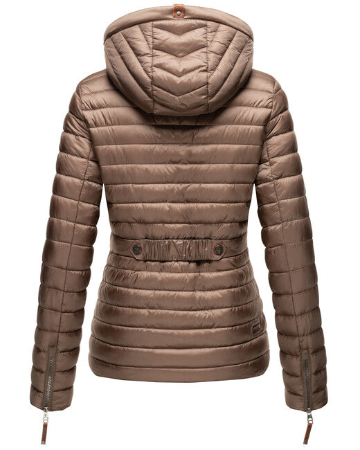 Marikoo ANIYAA damen-Übergangsjacke, taupe
