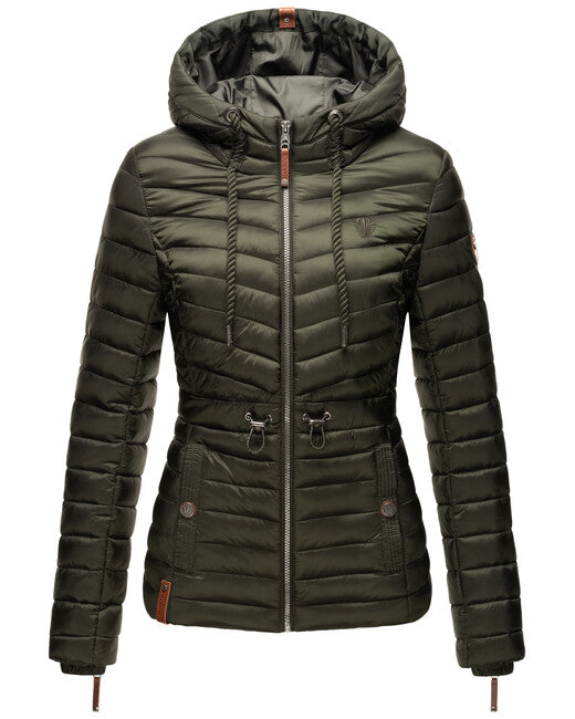 Marikoo ANIYAA damen-übergangsjacke, oliv
