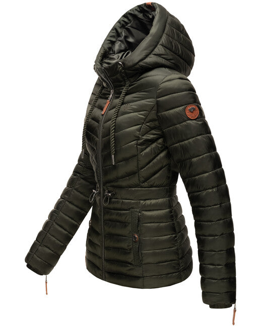 Marikoo ANIYAA damen-übergangsjacke, oliv