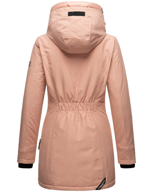 Navahoo Freezestoorm damen Winterjacke mit Kapuze, Rosa