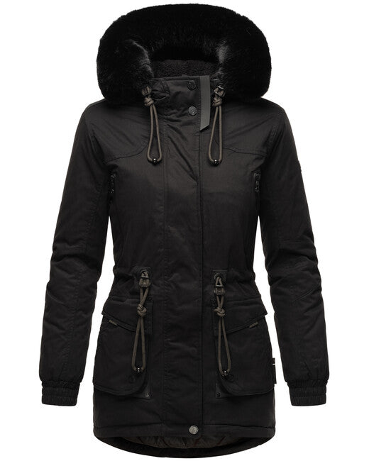 Navahoo Olessa damen Winterjacke, schwarz
