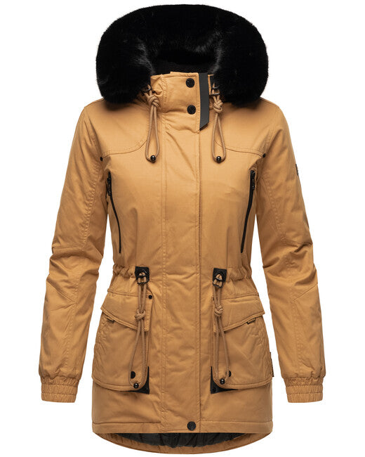 Navahoo Olessa damen Winterjacke, Camel
