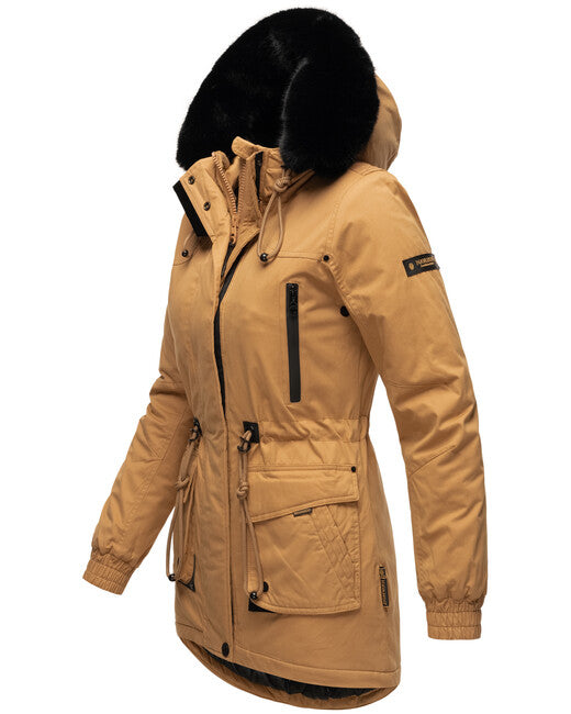 Navahoo Olessa damen Winterjacke, Camel