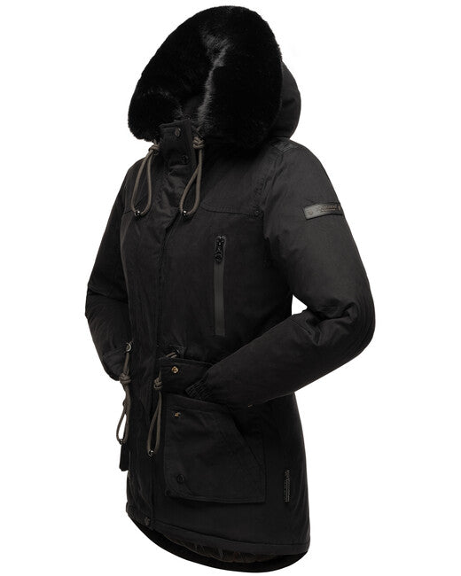 Navahoo Olessa damen Winterjacke, schwarz