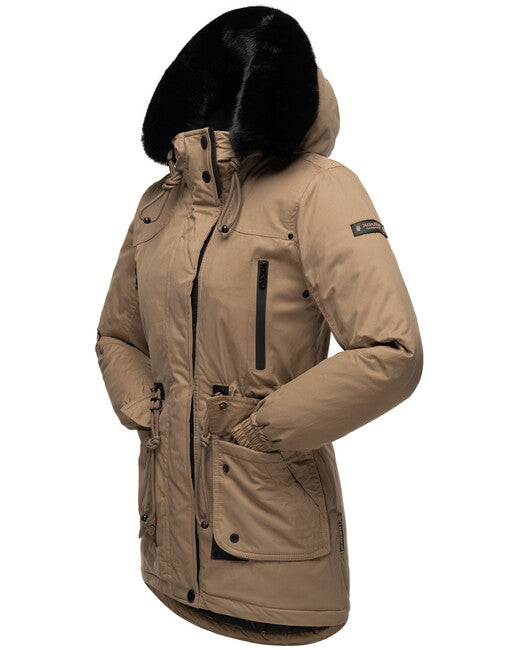 Navahoo Olessa damen Winterjacke, Taupe