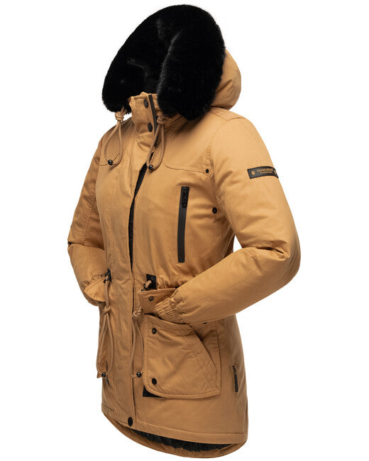 Navahoo Olessa damen Winterjacke, Camel