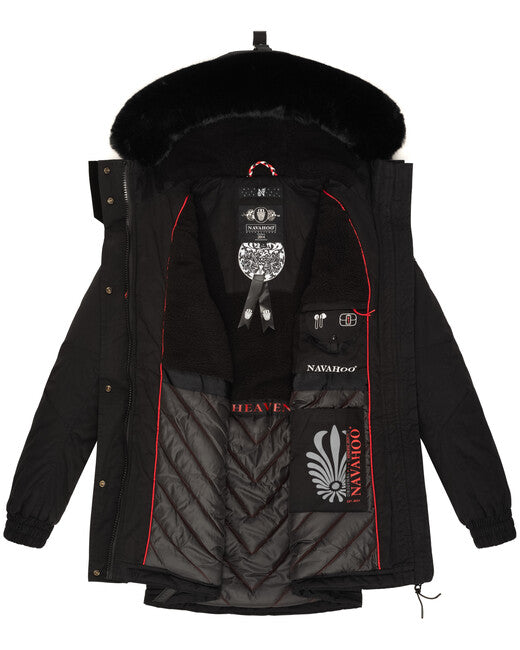 Navahoo Olessa damen Winterjacke, schwarz