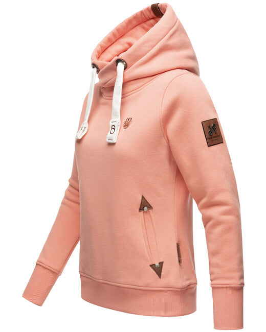 Navahoo Namikaa damen hoodie, Apricot