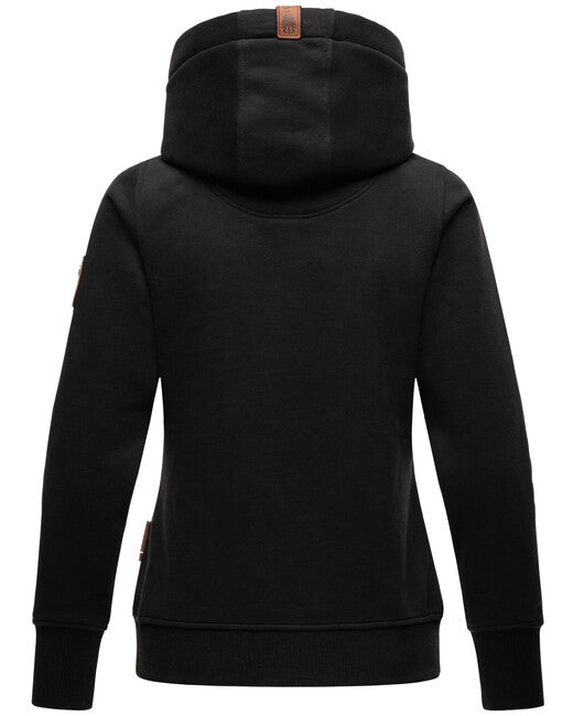 Navahoo Namikaa damen hoodie, Schwarz