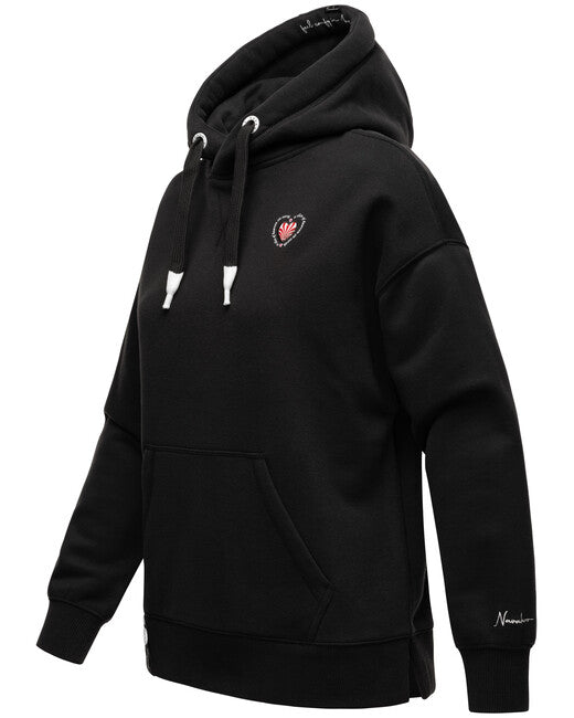 Navahoo Goldfee damen hoodie, Schwarz