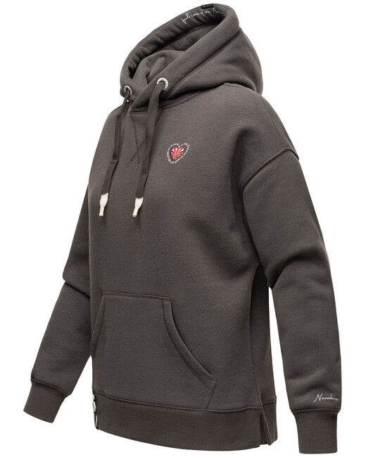Navahoo Goldfee damen hoodie Dunkelgrau