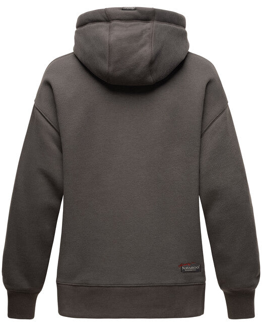 Navahoo Goldfee damen hoodie Dunkelgrau