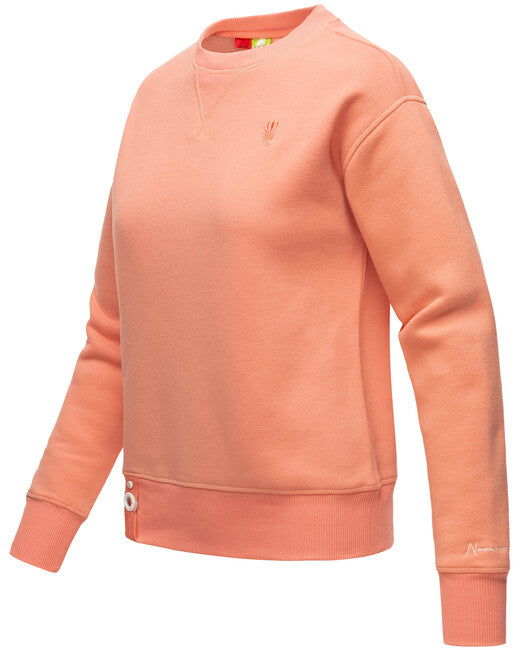 Navahoo Zuckerschnecke damen Sweatshirt, Apricot