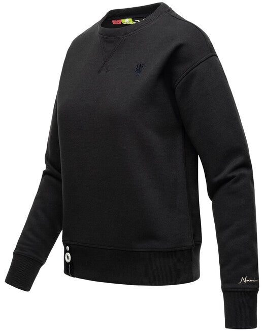 Navahoo Zuckerschnecke damen Sweatshirt, navy