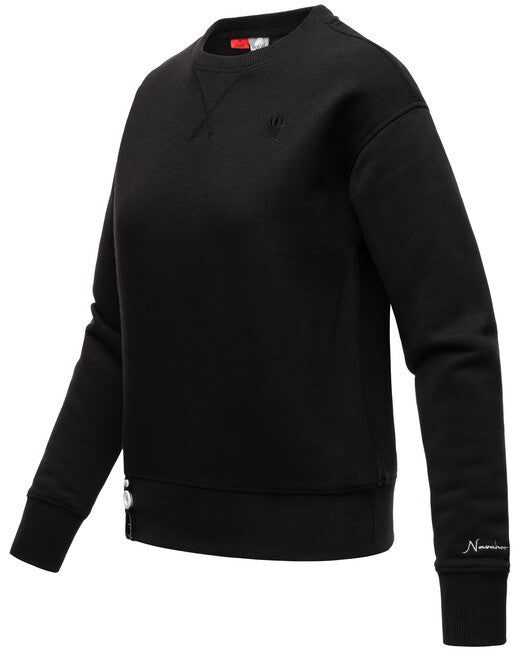 Navahoo Zuckerschnecke damen Sweatshirt, schwarz