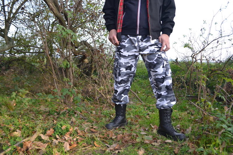 Loshan Otto muster metro herrenhose