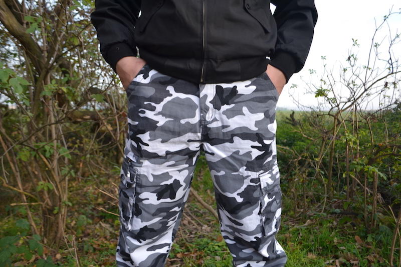 Loshan Otto muster metro herrenhose