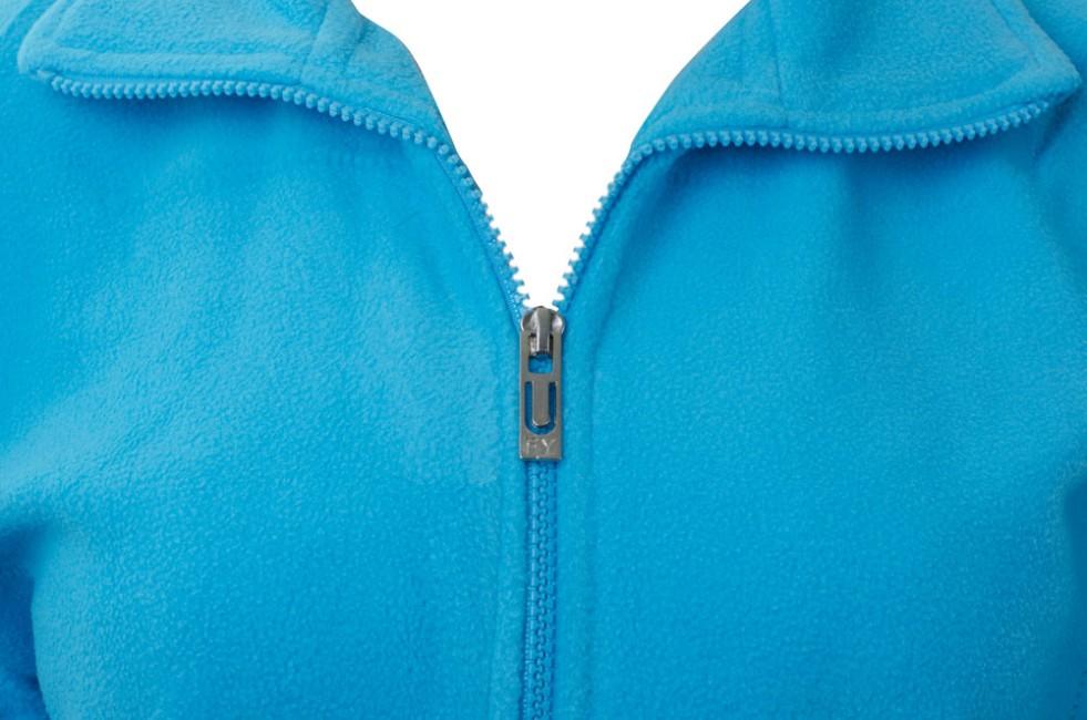 O&T Damen- Fleece- Sweatshirt Monica, bledo blau