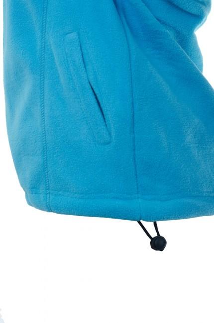 O&T Damen- Fleece- Sweatshirt Monica, bledo blau