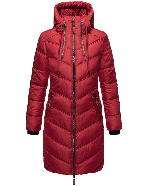Marikoo Armasa damen-Winterjacke, blood red