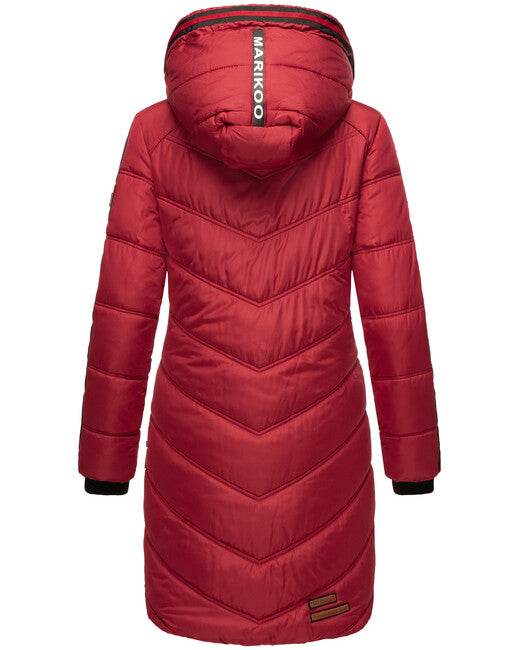 Marikoo Armasa damen-Winterjacke, blood red