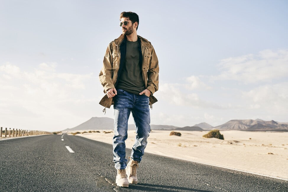Brandit Will denim jeans, blau