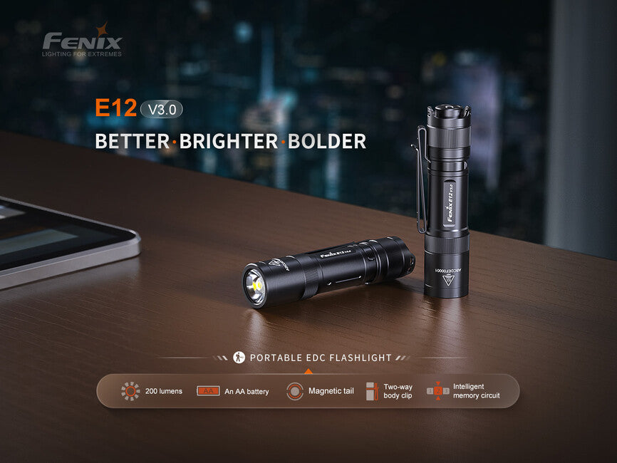 Fenix E12 V3.0 taschenlampe