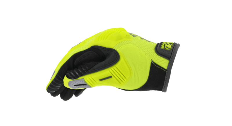 Mechanix Wear M-Pact Hi-Viz arbeitshandschuhe, gelb