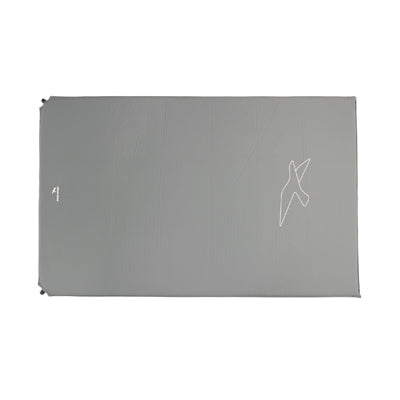 EasyCamp Siesta selbstaufblasbare matte doppelt 5 cm, grau