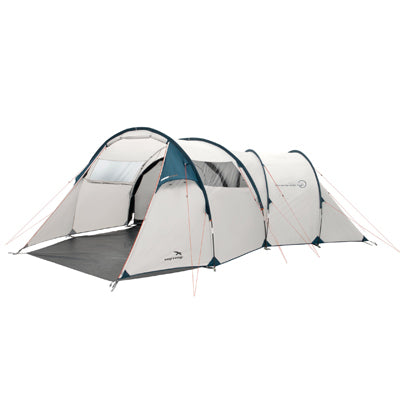 EasyCamp Alicante 600 Twin für 6 Personen, weiß-blau