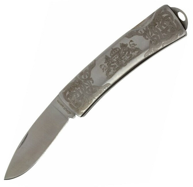 Eka Classic 5 herrentaschenmesser 5,6 cm Vollstahl, Ornamente