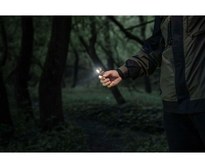 ArmyTek Elf Stirnlampe usb-c weiße led-handlampe mit akkubetrieb 1100 lm, weiß