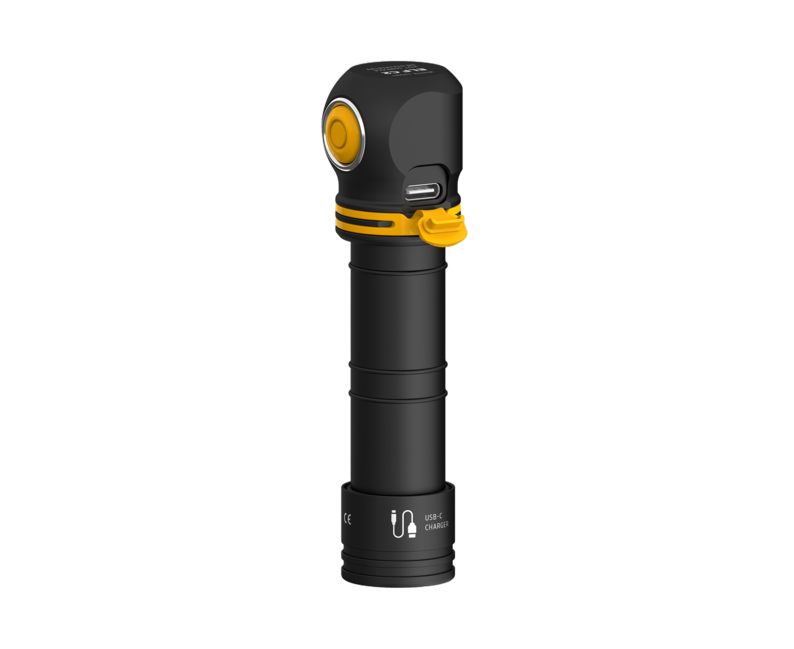 ArmyTek Elf Stirnlampe usb-c weiße led-handlampe mit akkubetrieb 1100 lm, weiß