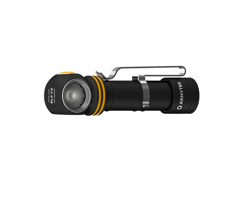 ArmyTek Elf Stirnlampe usb-c weiße led-handlampe mit akkubetrieb 1100 lm, weiß