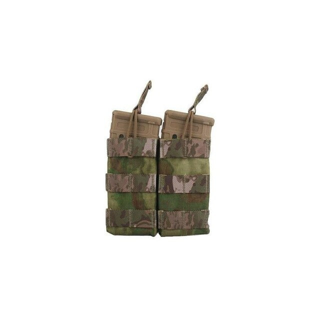 Emersongear Modular offene Doppelmagazintasche für 5.56, a-tacs -Blattgrün
