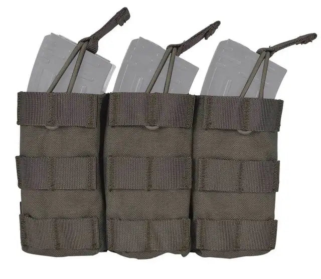 Emersongear Modular dreifach offene Magazintasche, laubgrün 500D