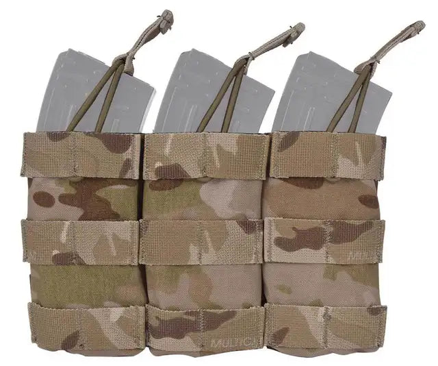 Emersongear Modular dreifach offene Magazintasche, multicam arid