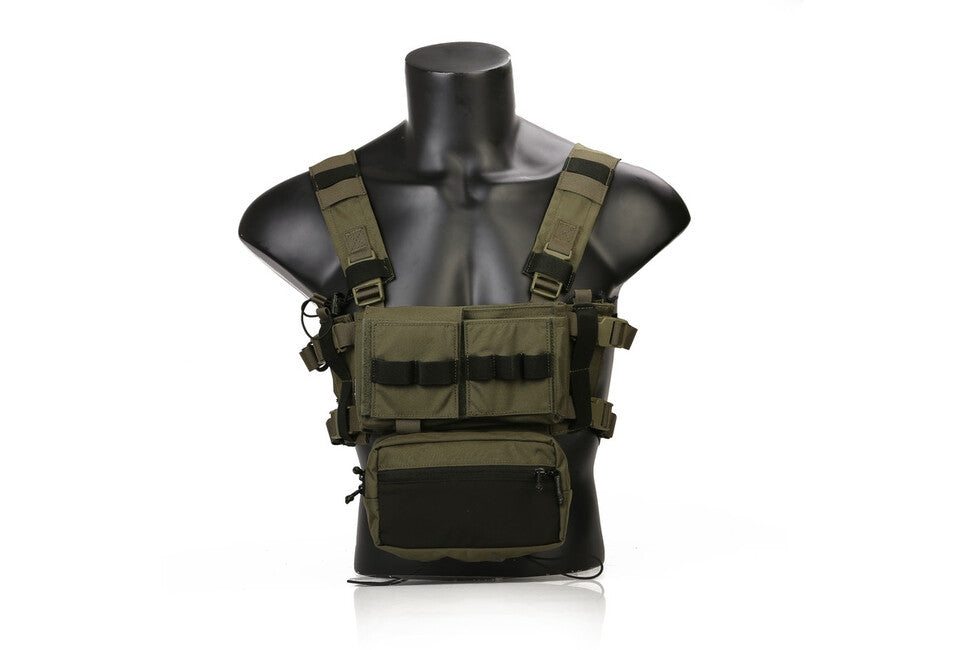 Emersongear Micro Fight Chissis mk3 chest rig, ranger green 500d