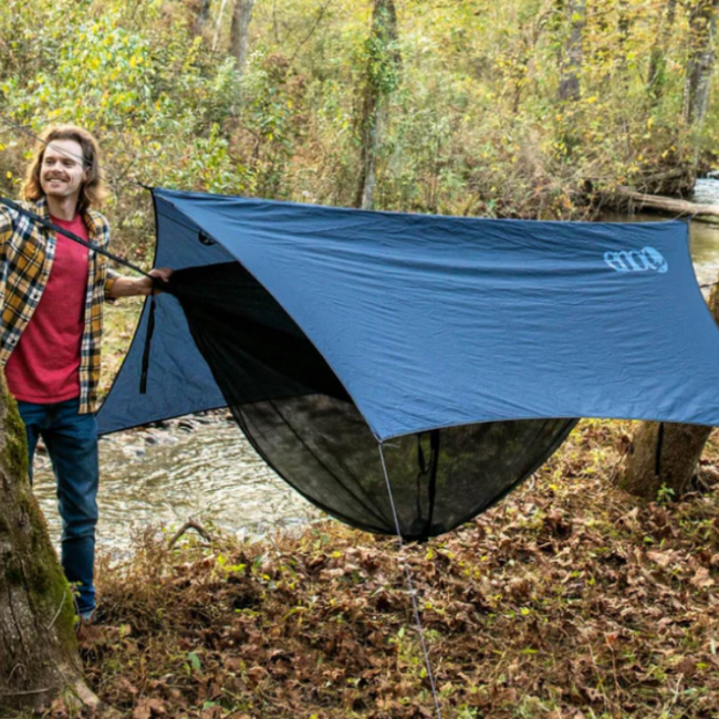 ENO ProFly XL Vordach Rain Tarp, blau